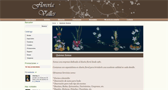 Desktop Screenshot of floreriavalles.com.mx